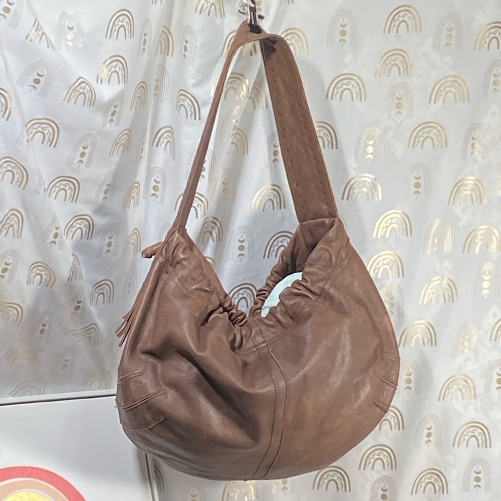 Giani Bernini Chocolate Brown Hobo Bag